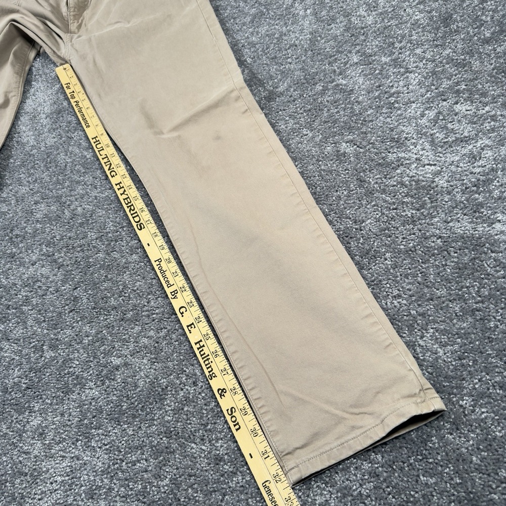Flint and Tinder Pants Mens 34x33 Tan Tapered Fit Stretch Casual Outdoor *READ* - Picture 10 of 13